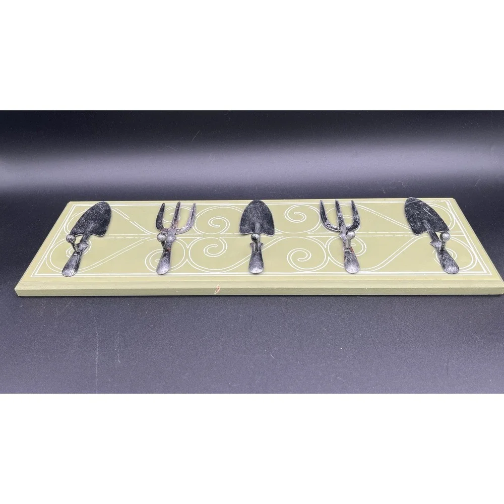 Garden Tool Hooks Wall Mounted Coat Rack Organizer Home Decor 15